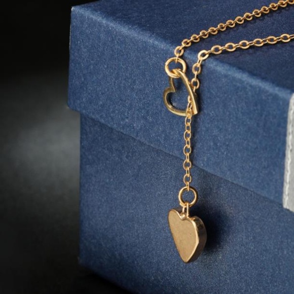 NEW heart lariat necklace - Picture 5 of 8